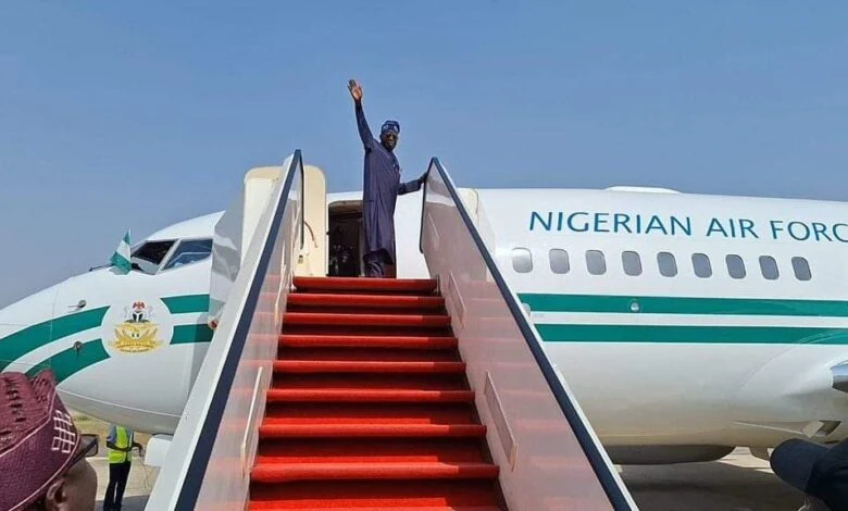 President Tinubu arrives Nairobi for Africa Forward Summit with key ministers