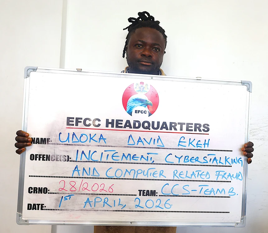 Tiktoker arrested over claim of kidnapping of EFCC operatives