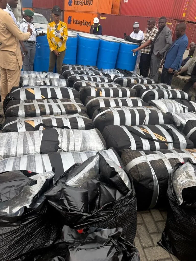 Nigeria Customs intercepts 1.81 tonnes of Cannabis Sativa and expired drugs worth ₦12.7bn at Apapa Port