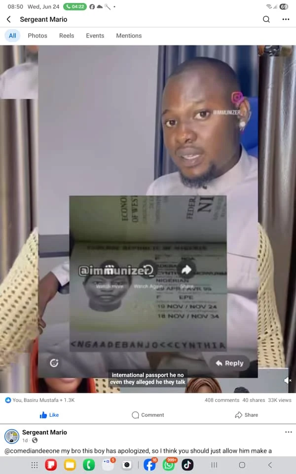 Oladimeji Hammed remanded over alleged cyberbullying of Mohbad’s widow Omowunmi Cynthia Aloba