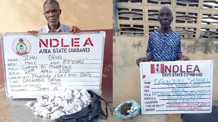 83-Year-Old, 78-Year-Old Grandpas Arrested for Drug Trafficking