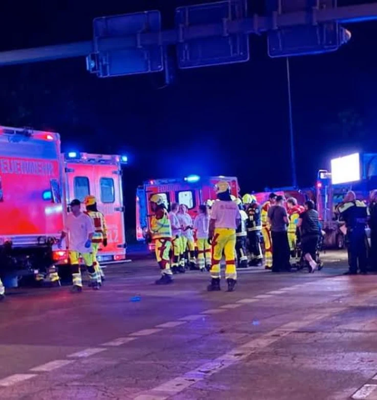 Berlin police search for driver after vehicle hits crowd at LGBT event