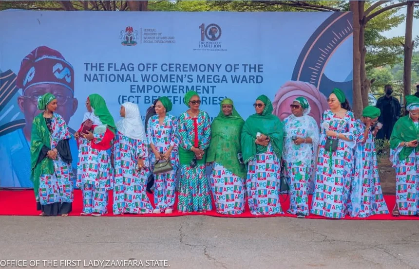 Zamfara First Lady urges national collaboration on women’s empowerment at Abuja rally