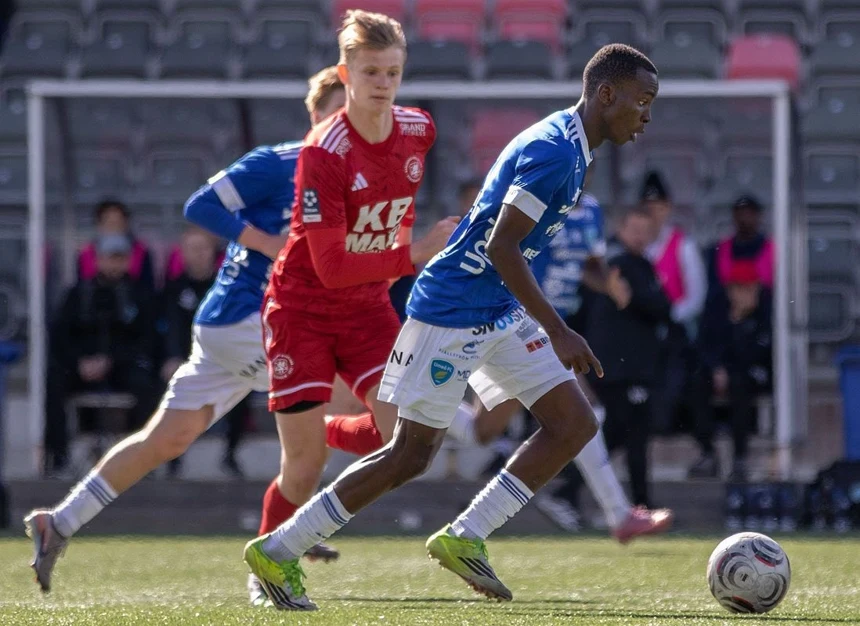 Emmanuel Olawore nets first pro goal for Umea FC in Sweden league draw
