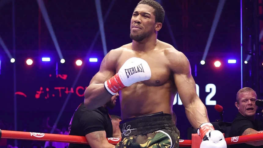 Anthony Joshua defeats Kristian Prenga in Saudi Arabia after December accident