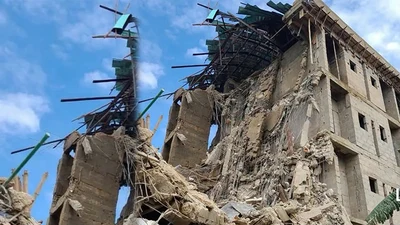 Two rescued after building collapse on Port Harcourt’s Odili Road