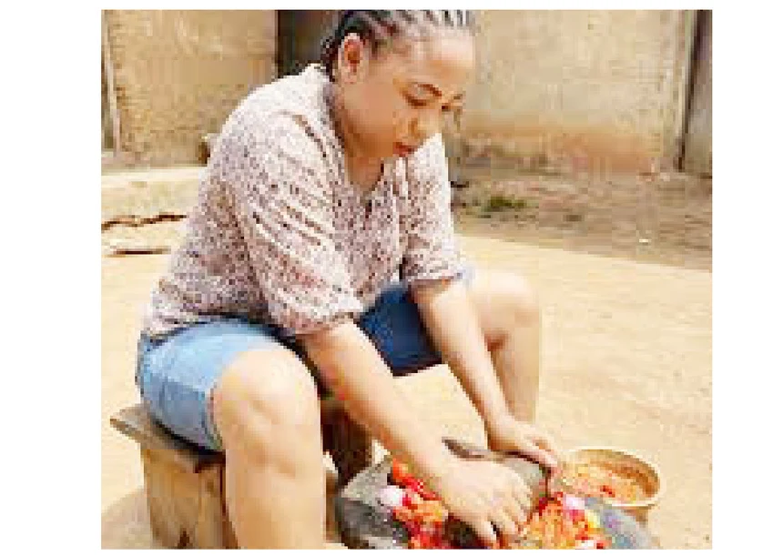 The traditional grinding stone fades as electric blenders take over Nigerian kitchens