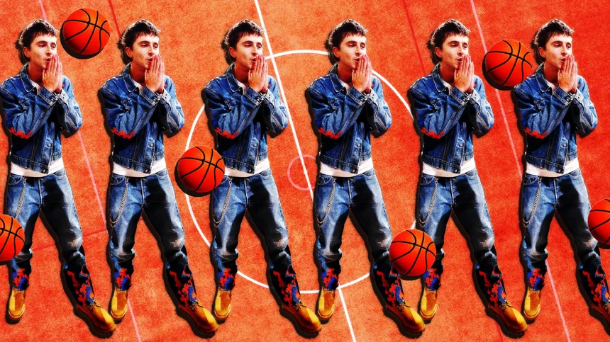 How Much Would You Pay for Timothée Chalamet’s Chrome Hearts NBA Playoffs Wardrobe?