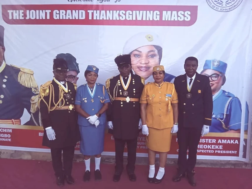 Cleric tasks KSJI members on faith, unity, service