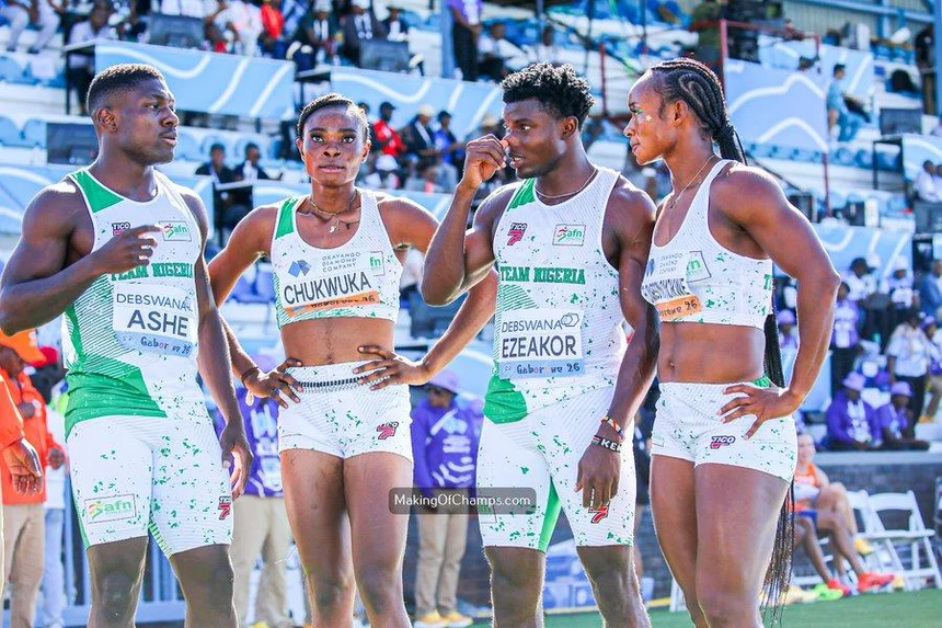 Nigeria Qualify for 2027 World Championships After Record Run at World Relays