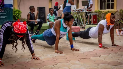 Google search data shows Nigerians are redefining fitness with home workouts and budget nutrition